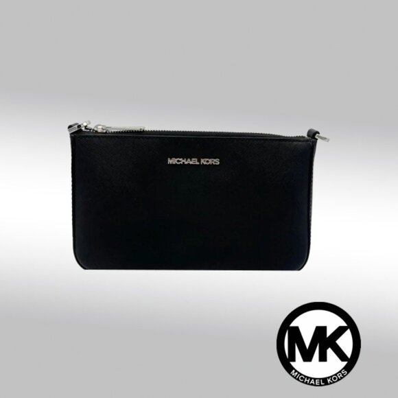 Michael Kors Jet Set Medium Pouchette Crossbody - Picture 1 of 11